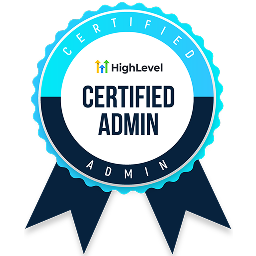 HighLevel Certified Admin. Work in progress.